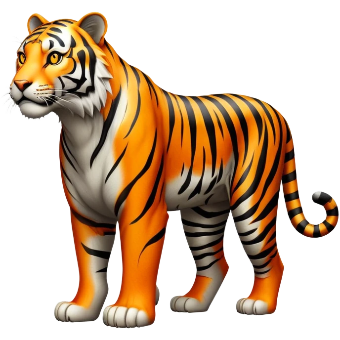 cinematic-tiger-realistic-full-body-standing,-massive-striped-frame-exuding-power-and-grace,-bold-orange-fur-with-thick-black-stripes,-head-tilted-dramatically,-piercing-yellow-eyes-focused-intensely,-simplified-yet-realistic-focused-features,-highly-detailed,-glowing-with-an-almost-sarcastic-glow emoji