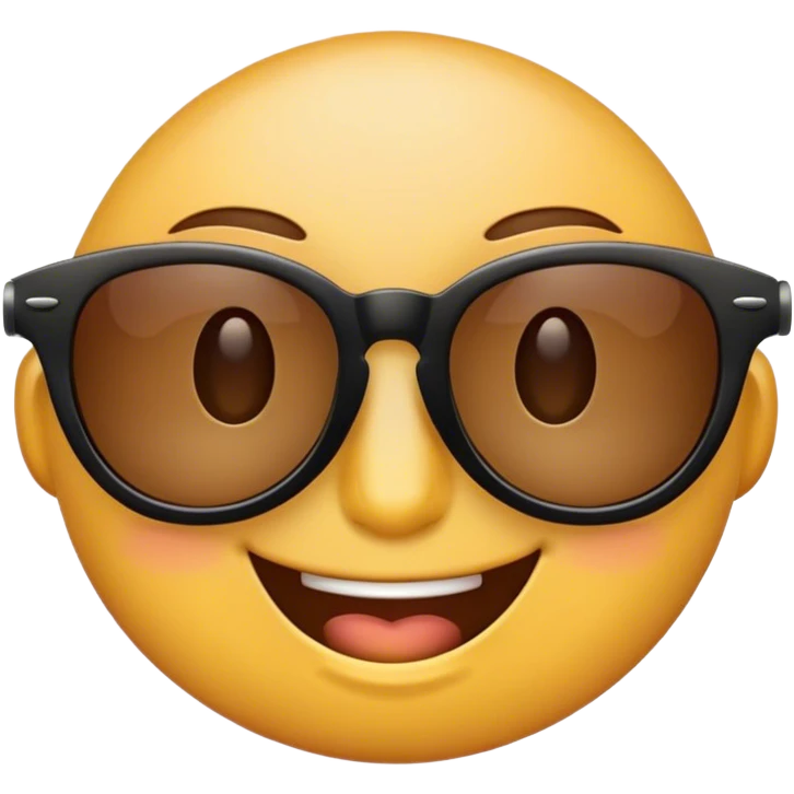classic sunglasses emoji but with a Snoop Dogg sunglasses meme, a smirk and a wink emoji