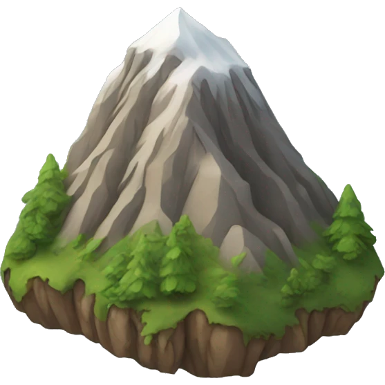 mountain emoji