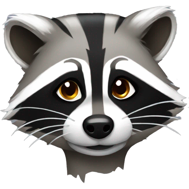 Wet raccoon  emoji