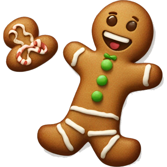 Gingerbread Man emoji