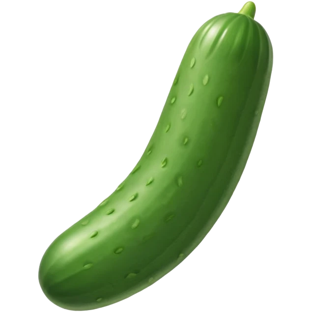 dildo-shaped long Cucumber emoji