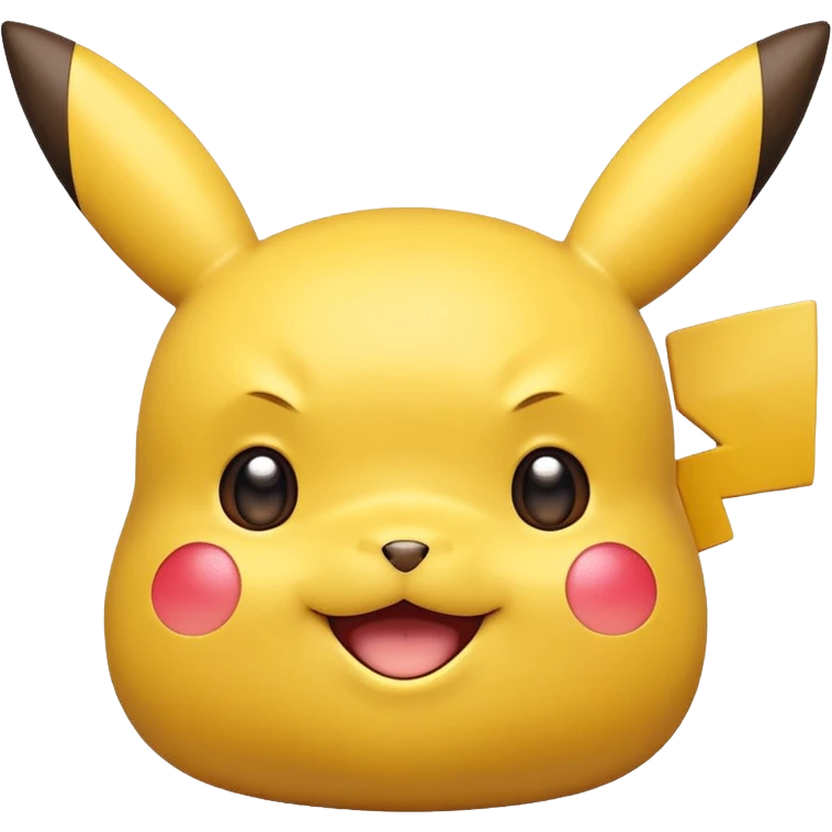 pokemon pikachu happy with spark cheeks emoji