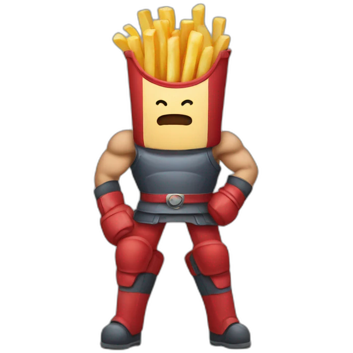frenchfries-fighter emoji