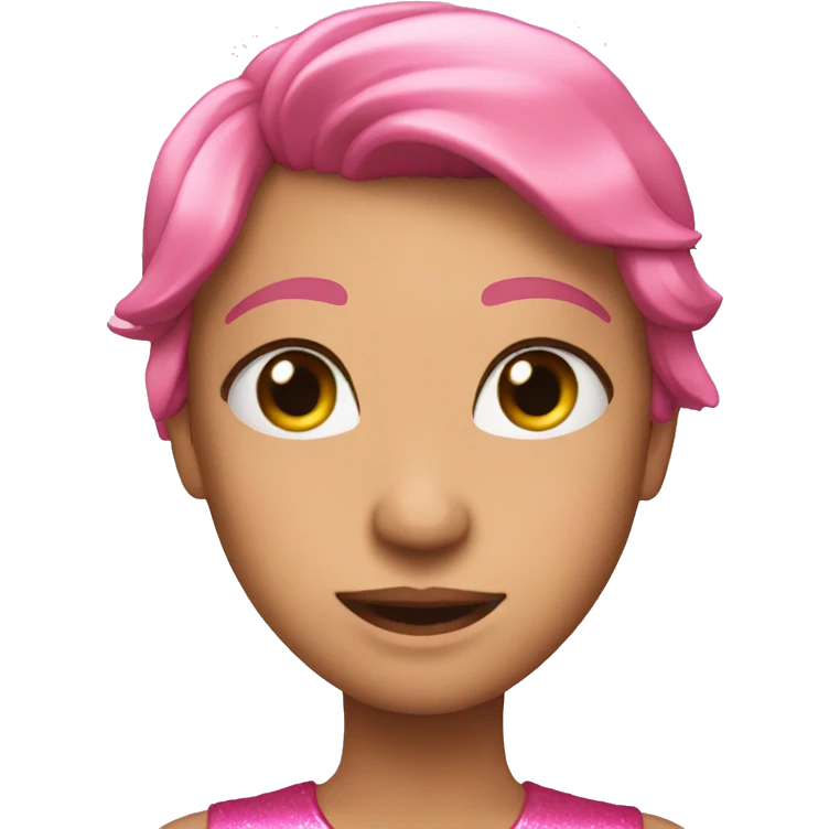pink sparkles emoji