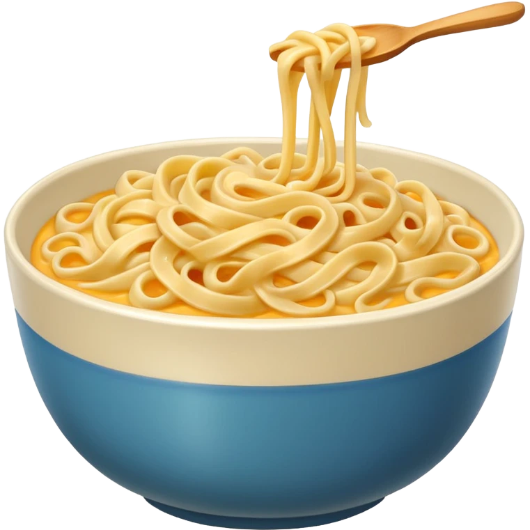 Very cheesy noodles emoji