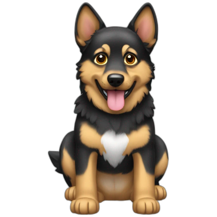 Altdeutscher schäferhund emoji