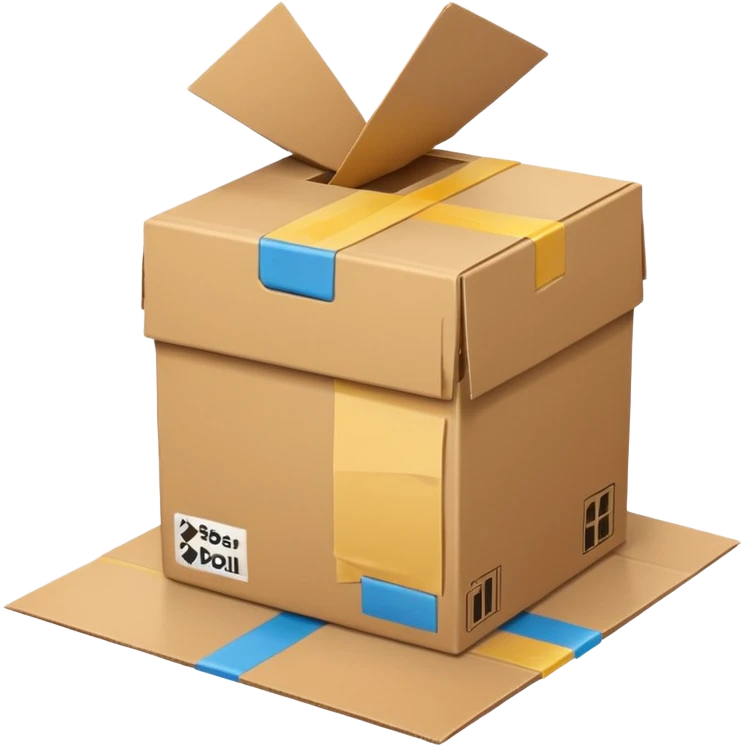 fragile box content emoji