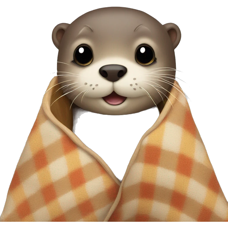 otter in a blanket emoji