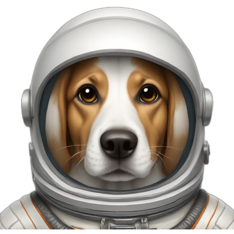 astronaut dog emoji