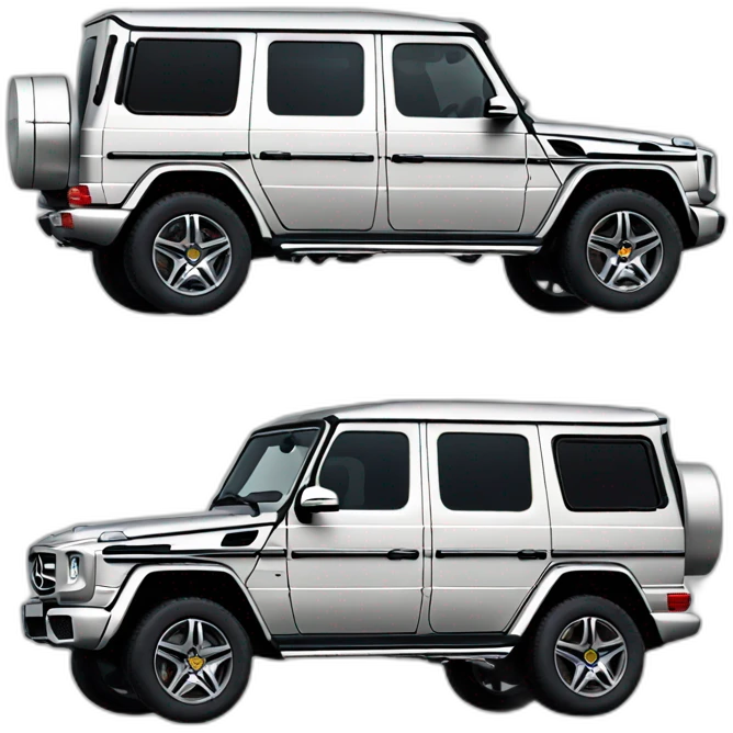 Mercedes class g emoji