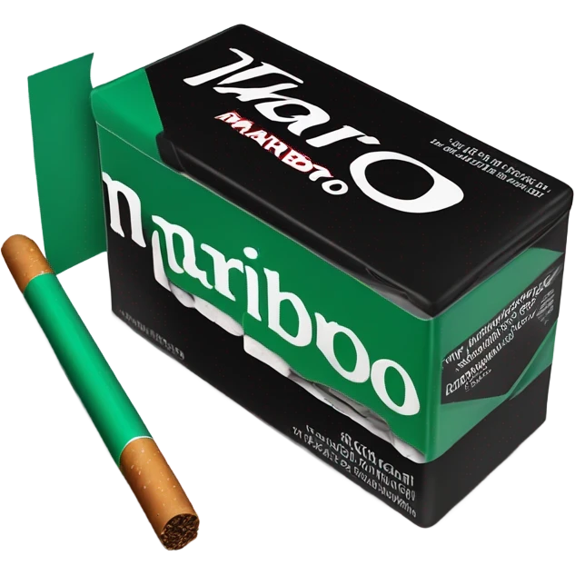 marlboro black menthol emoji