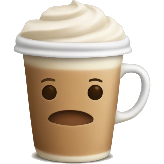 Cafe con leche emoji