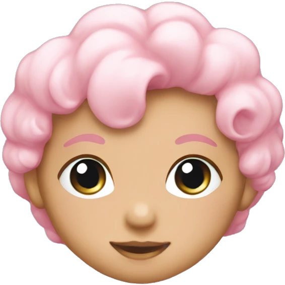 A baby pink heart emoji