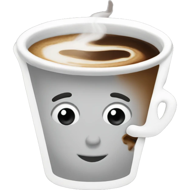 Tim hothot coffee emoji