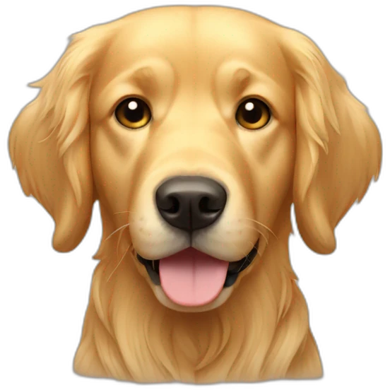 golden retriver emoji