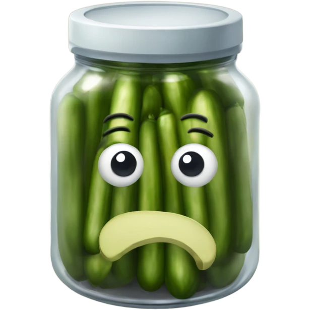 pickles jar emoji