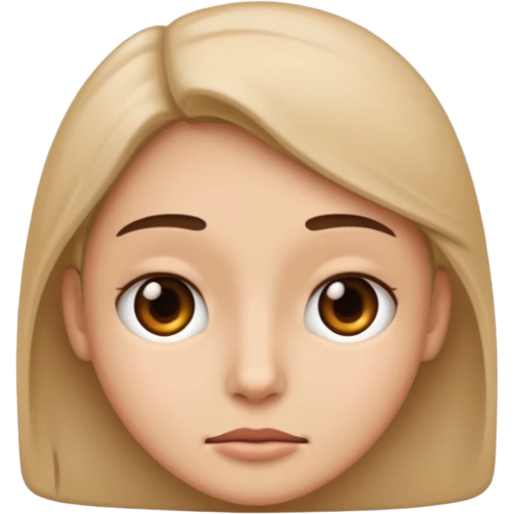 a simple face emoji