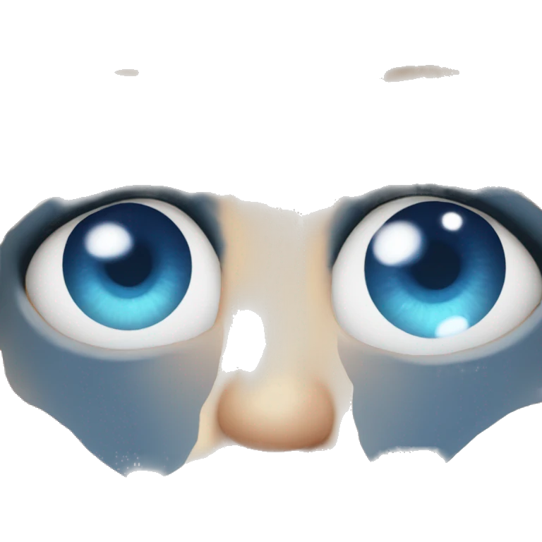 blue Ethereal eyes  emoji