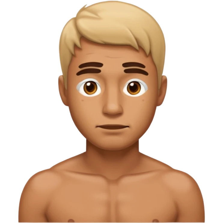 no me gusta el frio emoji hombre de torzo iOS agarrandose emoji