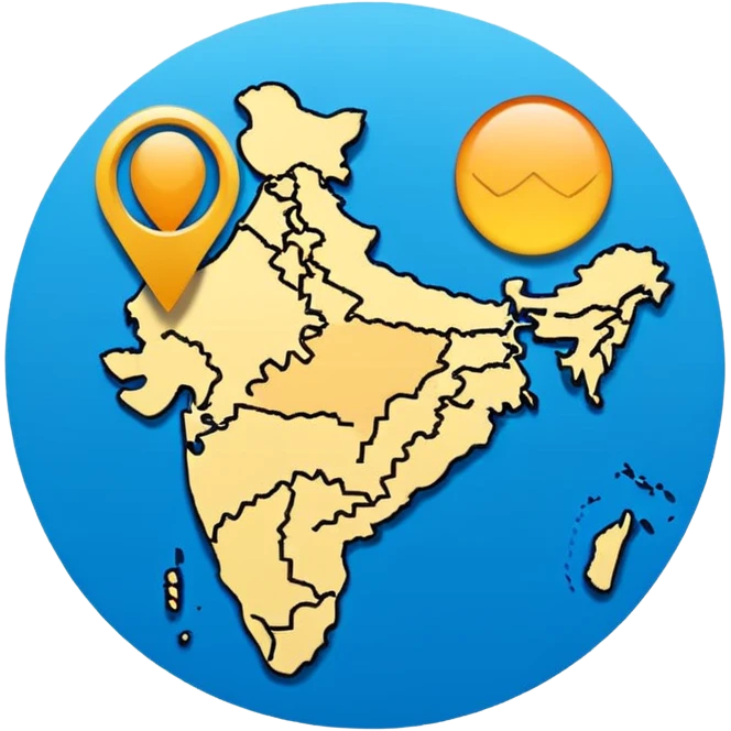 Punjabi map white colour emoji