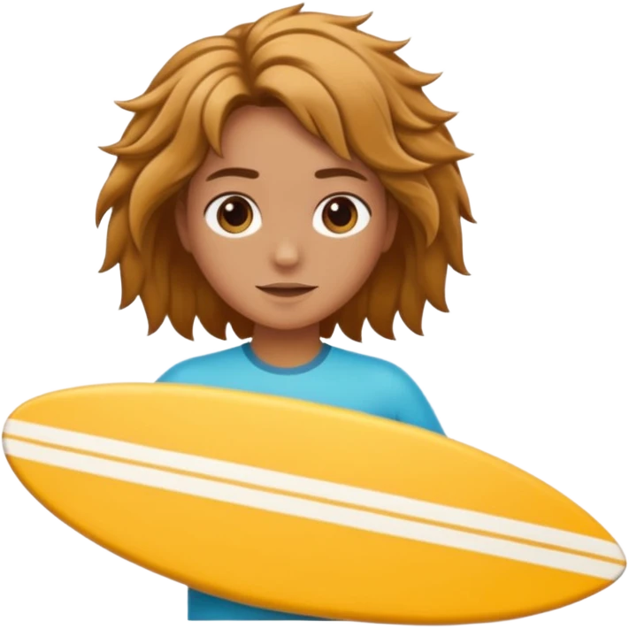 Surfista em onda emoji