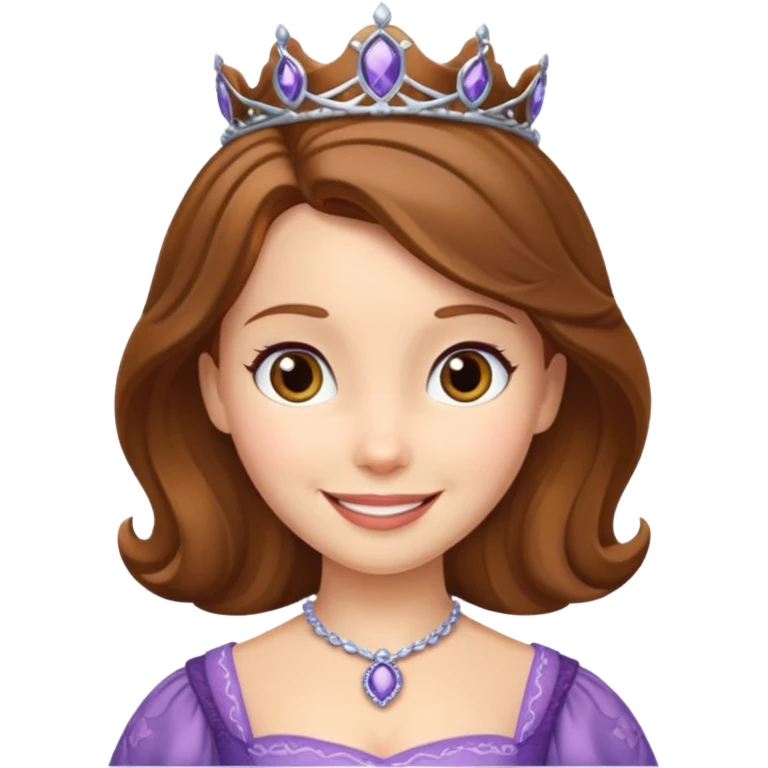 Sofia The First (princess from disney) emoji