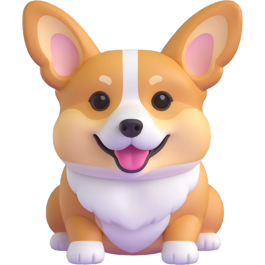 corgi dog emoji