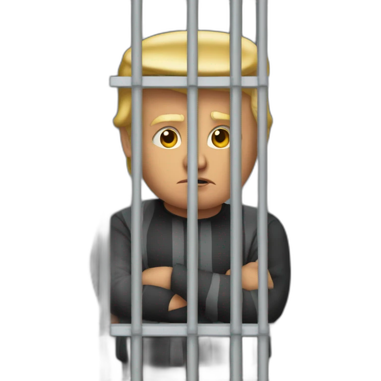 trump-in-jail-cell emoji
