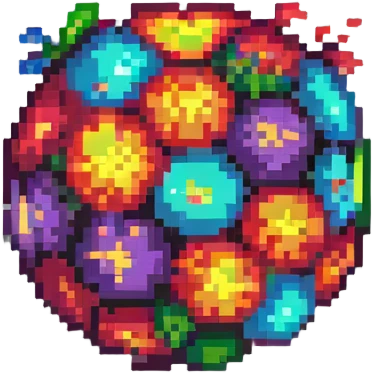 bright bomb emoji