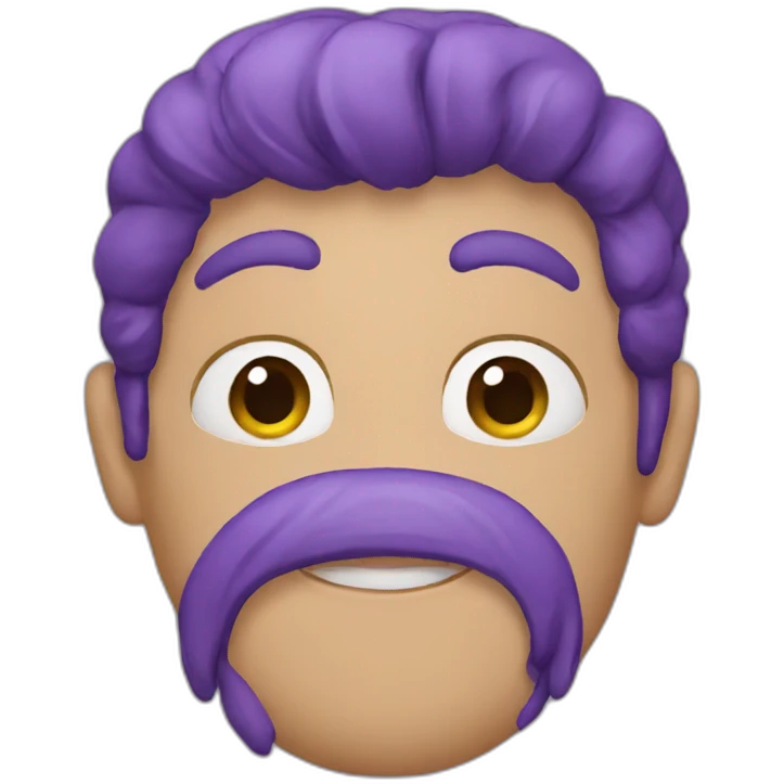 Purple emoji
