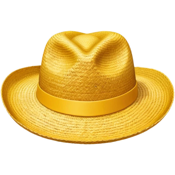 The Straw hat logo emoji