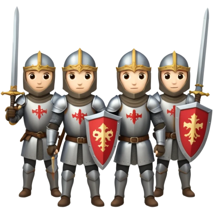 medieval knights emoji