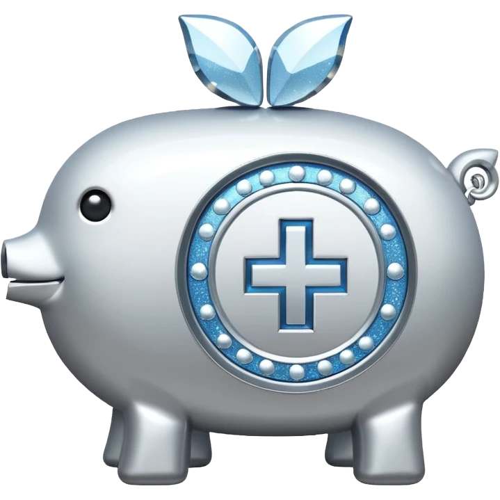 glitter white symbol bank emoji