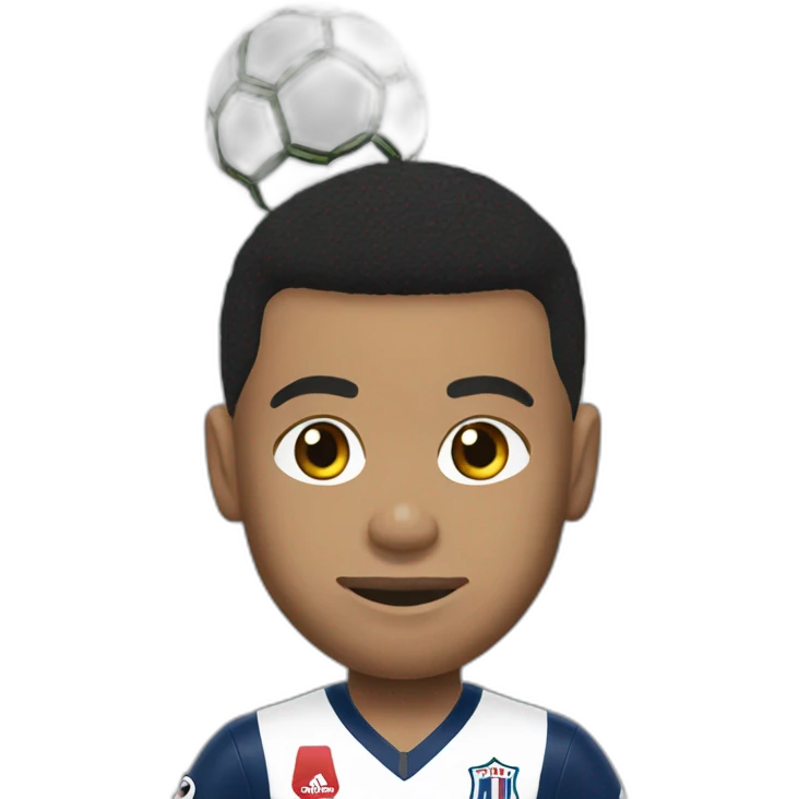 Mbappé ballon or emoji