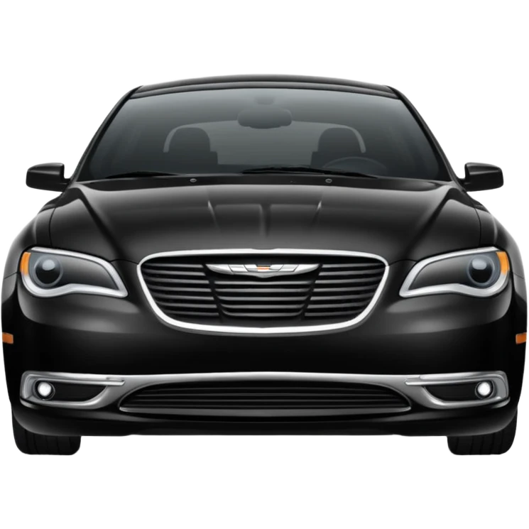 Black chrysler 200 emoji