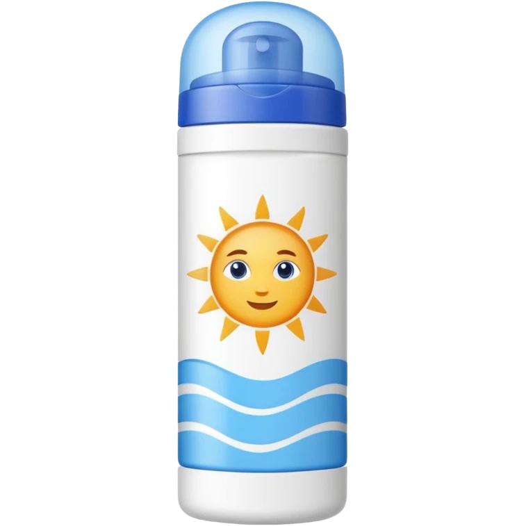sun cream bottle emoji