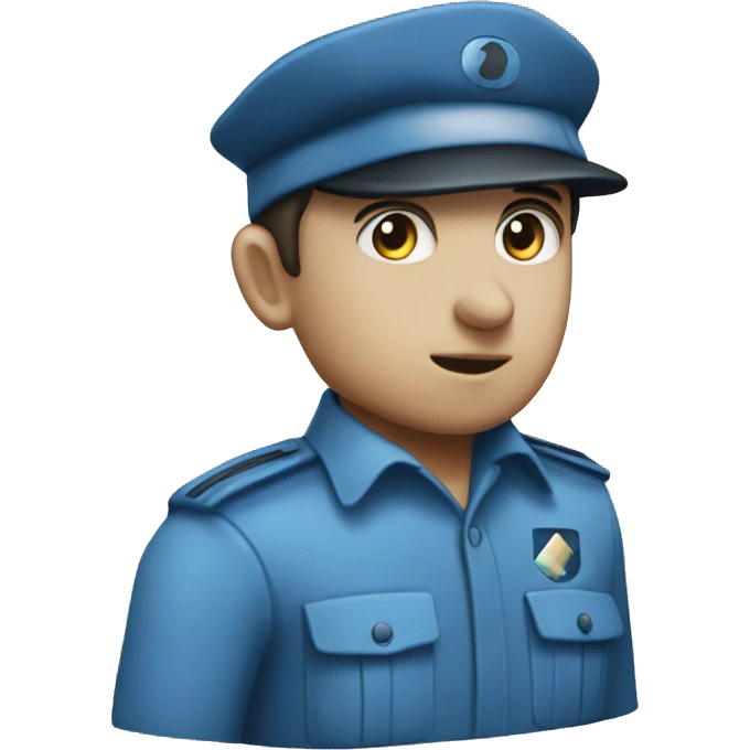 Blue M30 emoji