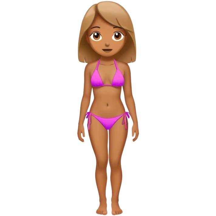 Girl in bikini  emoji