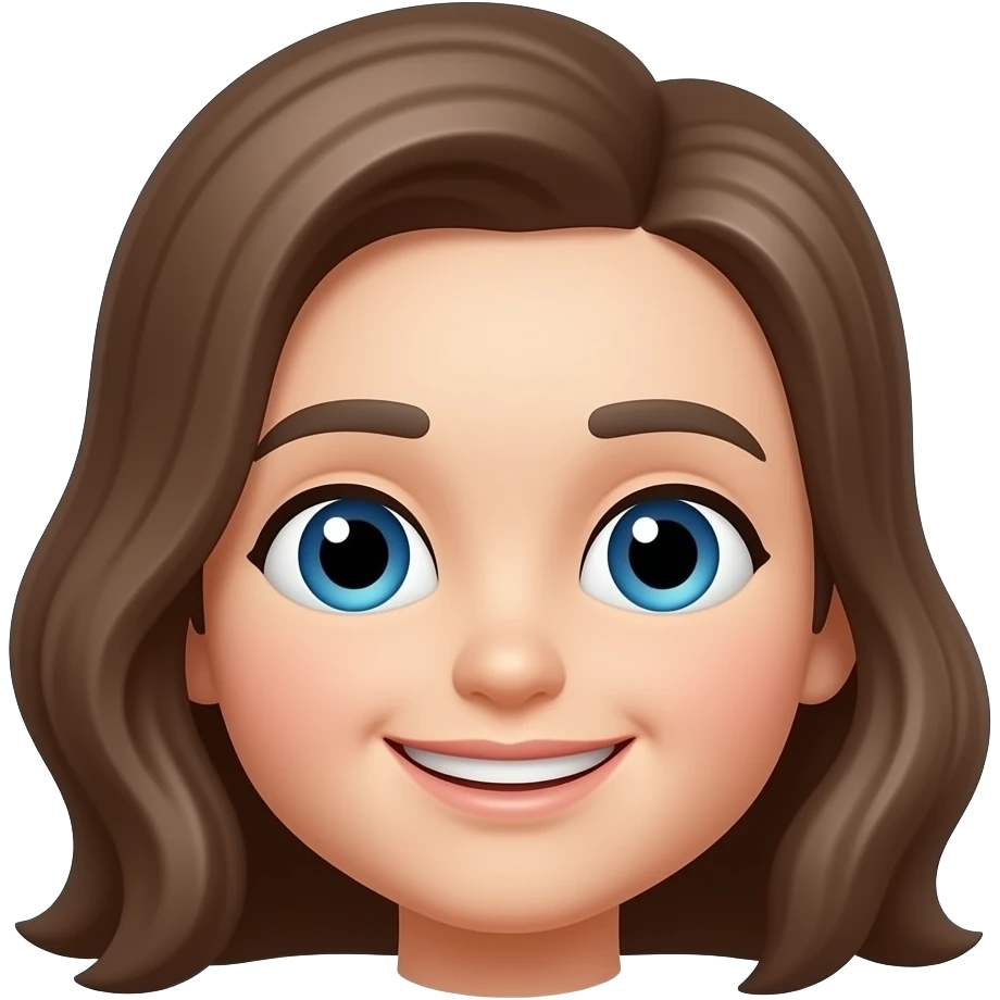 D Memoji style, simple render, no outline, soft studio lighting, white background. emoji