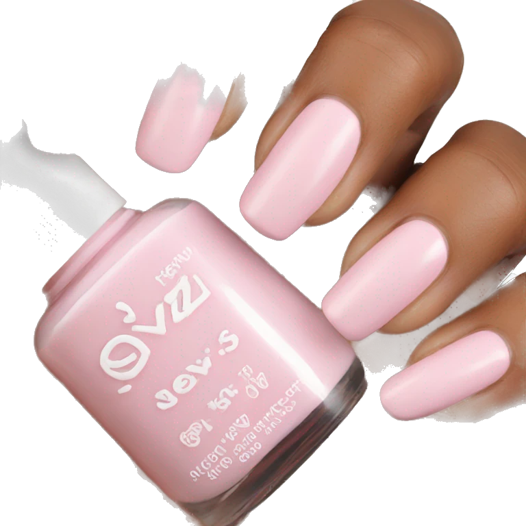 Light pink nails emoji