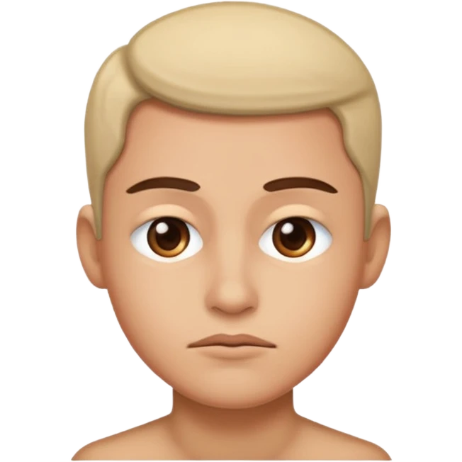 person giving the side eye emoji