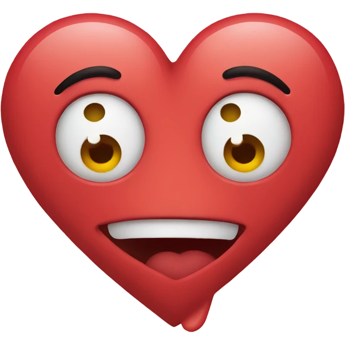 heart with face emoji