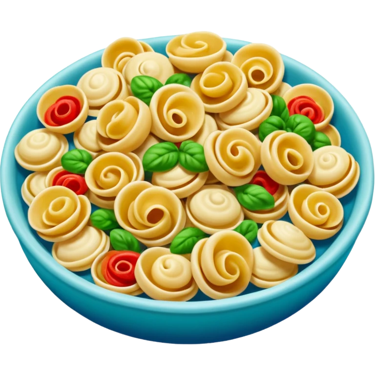 Surreal orecchiette emoji
