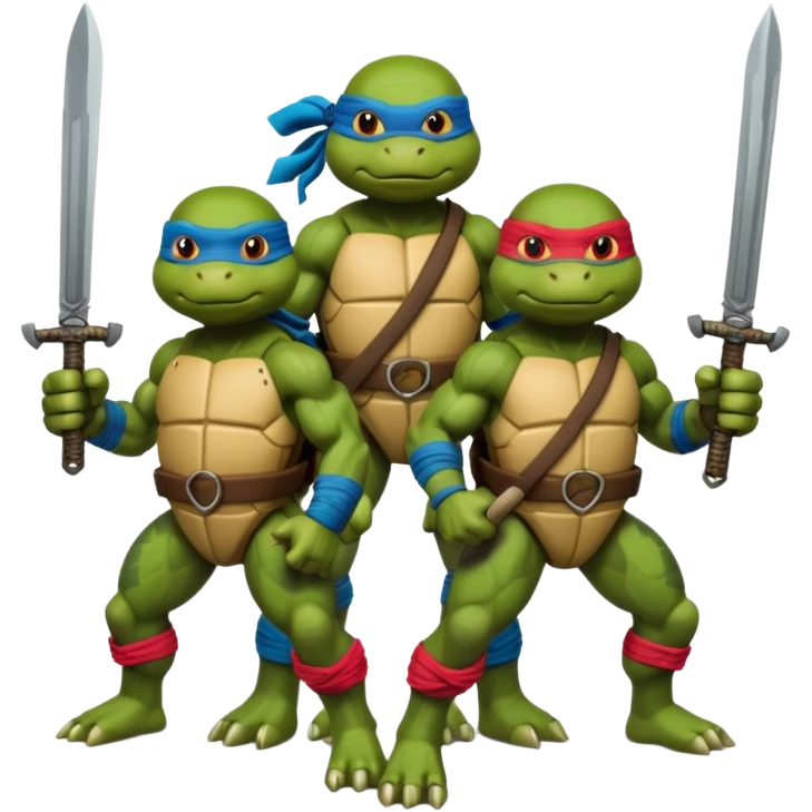 Teenage Mutant Ninja Turtles emoji