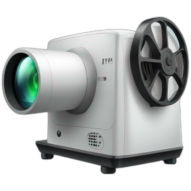 video projector emoji