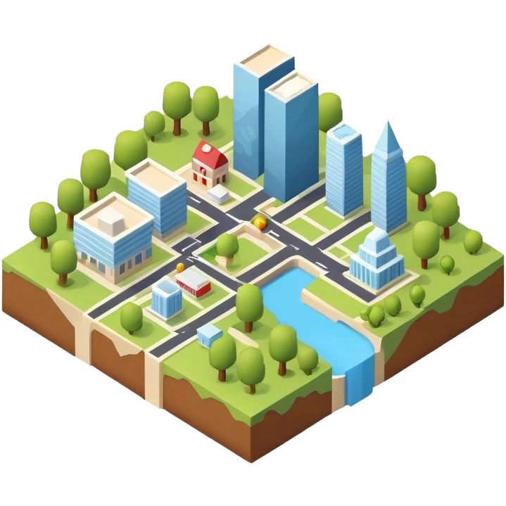 3d-isometric-map emoji