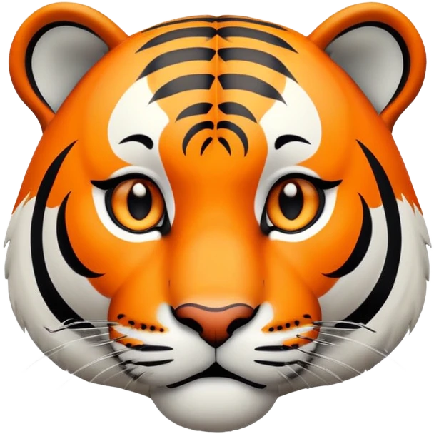 thinking tiger face with question mark for Twitch emote emoji