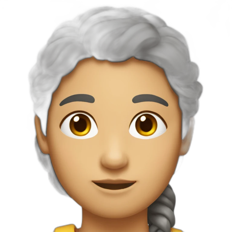 Une femme qui joue avec les cheveux de son homme emoji