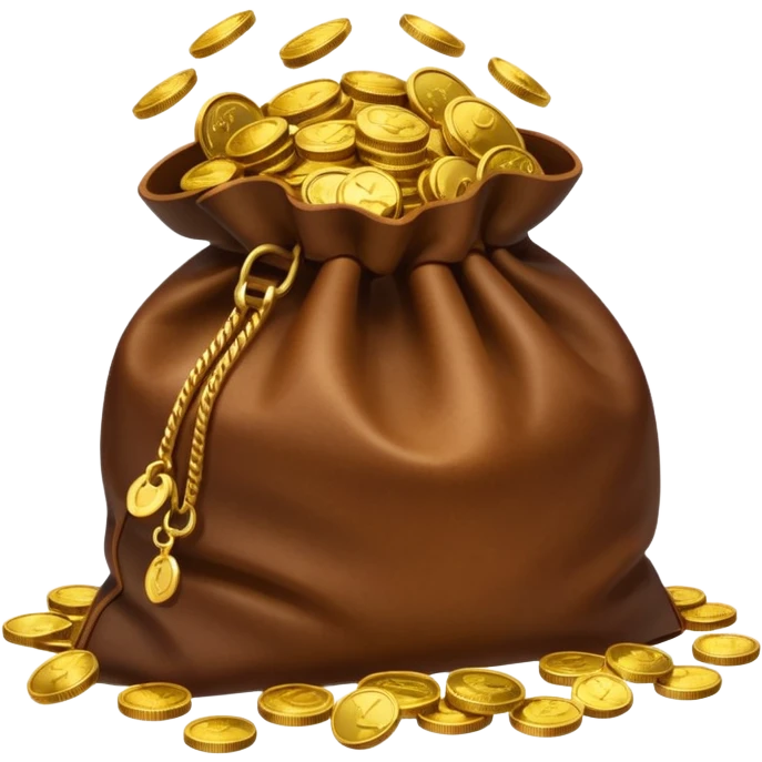 мешок с деньгами emoji